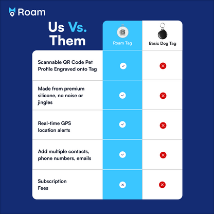 Roam Tag Basic - No Live Location Tracking